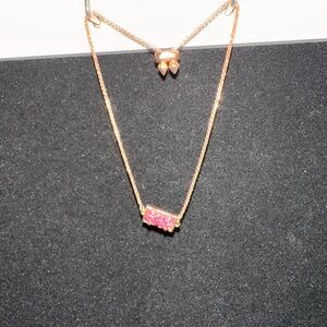 Pink/purple drusy Kendra Scott Bracelet